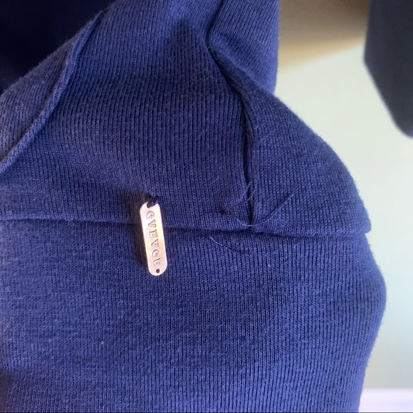 Button Up Blue Cardigan, Medium - Picture 5 of 6